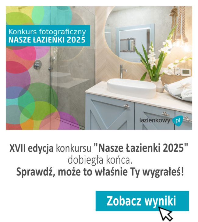 Konkurs fotograficzny Nasze łazienki 2025 - wyniki